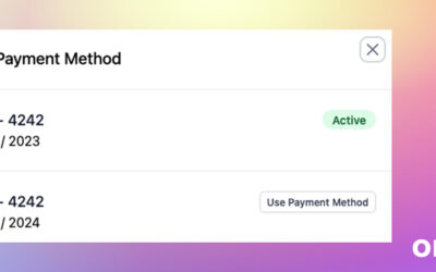 New feature: Swap Payment Method on Ongoing Subscriber Portal